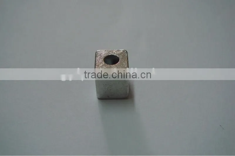 8mm*7mm metal square bell stopper