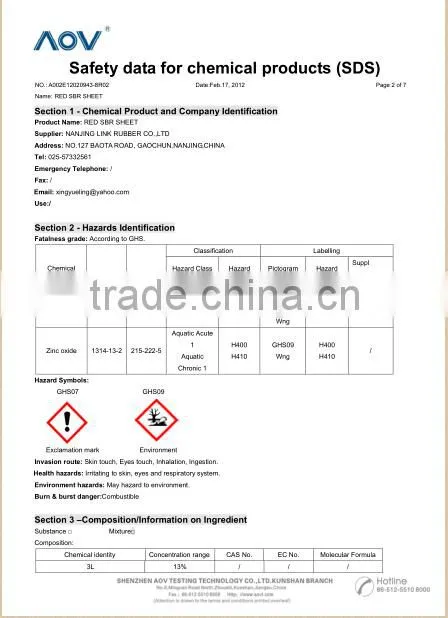 Red SBR rubber sheet roll textured two sides 80Duro