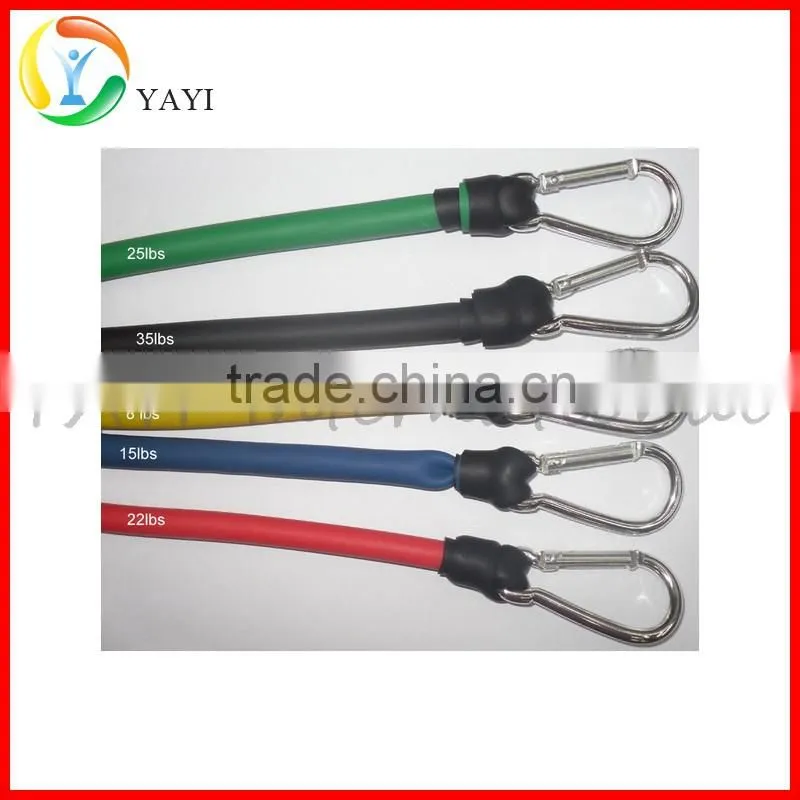 Wholesale 11 Piece Resistance Band Set with Exercise Tubes