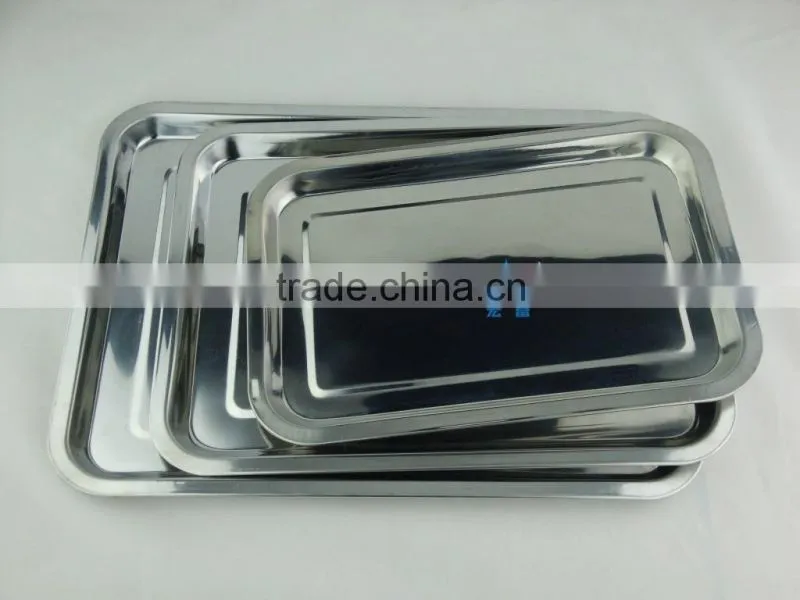 products made in china metal magnetic square serving plates