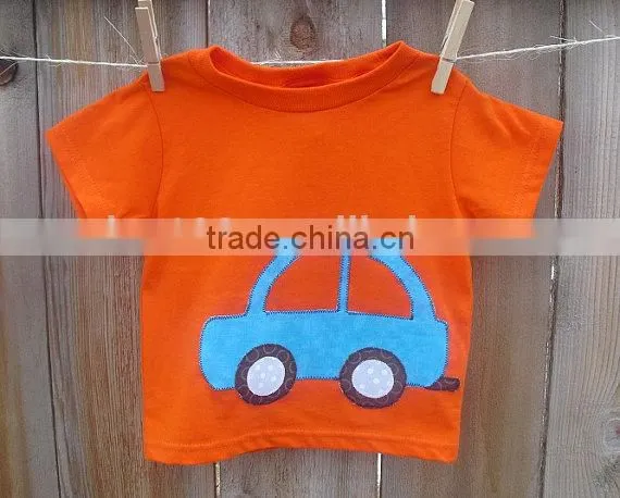 Lovely boys t-shirt with print or embroidery design