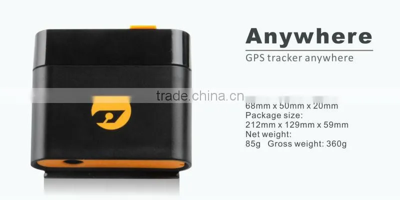 China Small GPS Chips for People Anywhere with GSM GPS Double Way Track with Long Battery Life