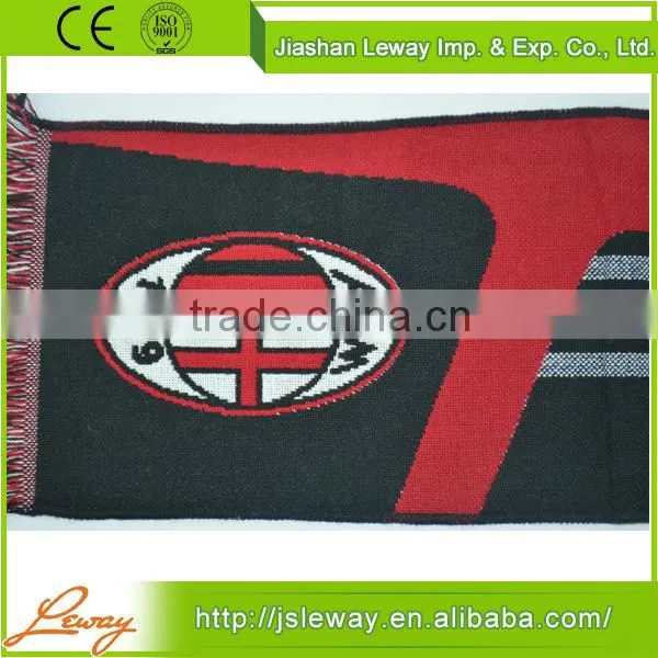 Made in China fashion sport scarf wholesale winter knitted scarf