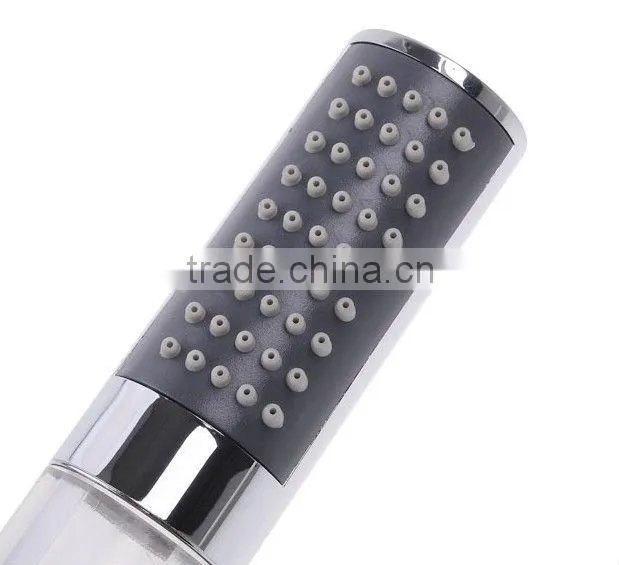 Temperature control LED shower hand with light electric faucet