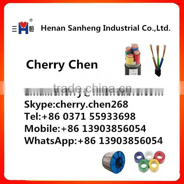 600V single core cu/pvc 600v insulated pvc copper strand TW THW cable wire