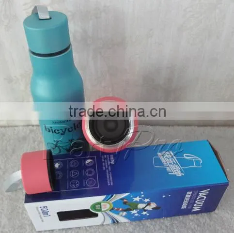 Partypro 2015 New Products Custom Logo 750ml Stainless Steel Water Bottle