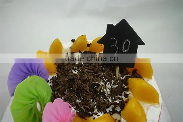 new arrival black cupcake picks for party