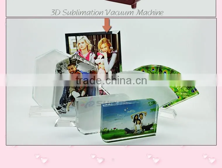 Sunmeta factory Photo crystal UV crystal sublimation crystal sublimation photo crystal BSJ-08