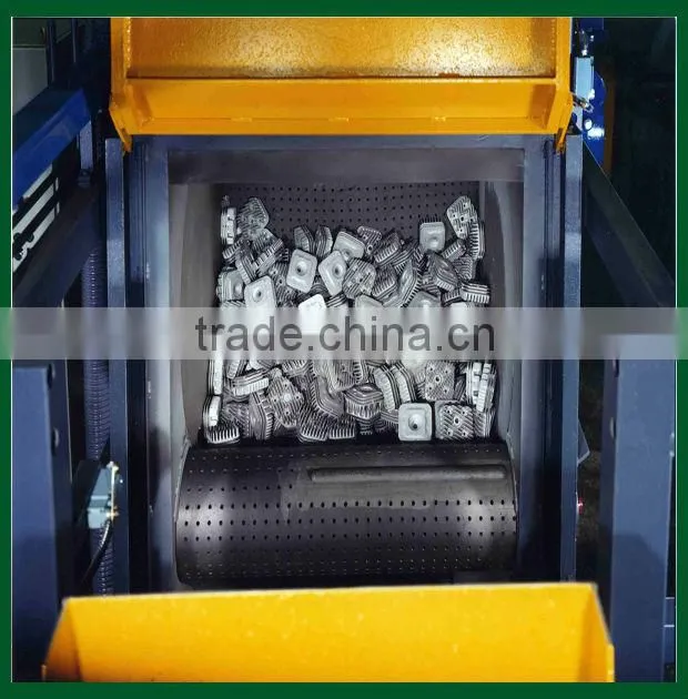 High quality rubber belt shot blasting machine