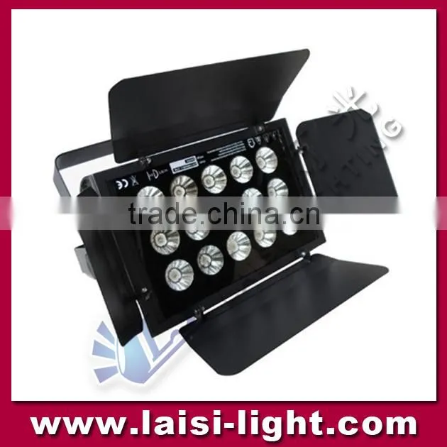 72pcs 3W led wall washer light RGBW or white color led light for tv studio
