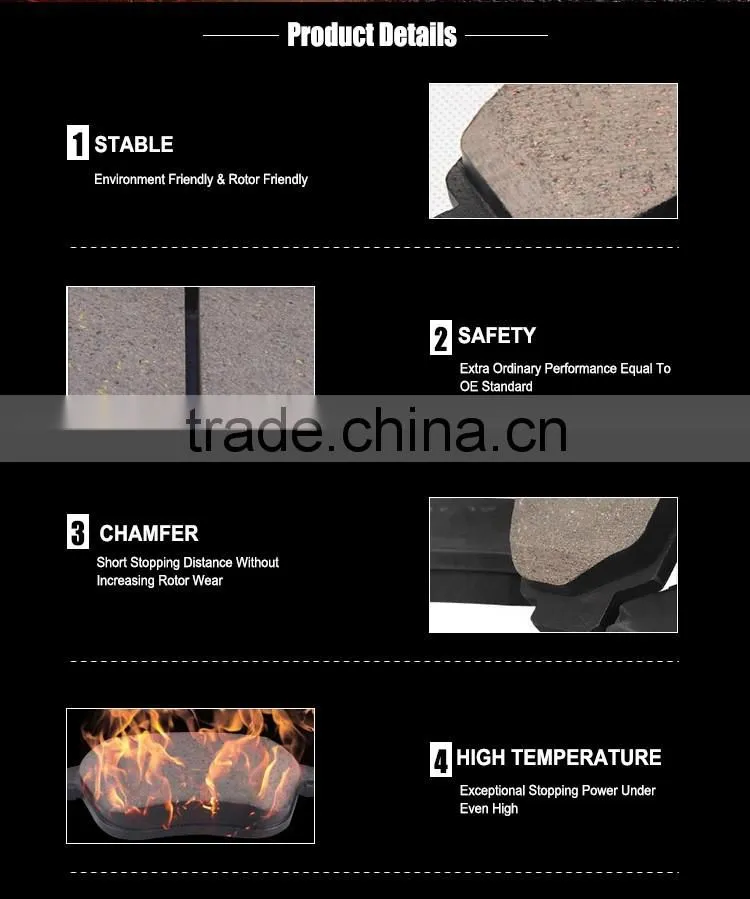 Top sale cheapest ferodo brake pads,top quality brake pad,professional manufacturer brake pad