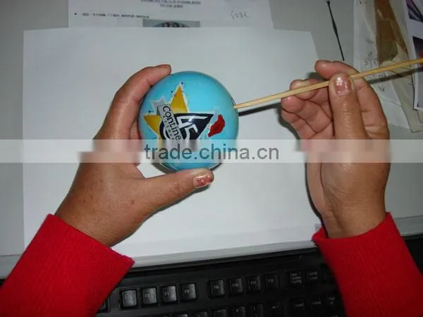 competitive inside painted glass ornament