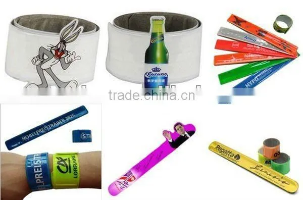 reflective armband,reflective slap wrap,reflective magic ruler