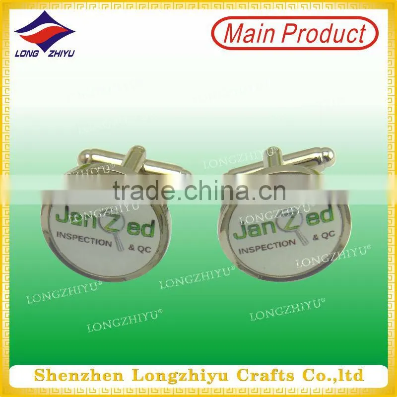 China Supplier Fabric Knot Cufflinks crystal cufflinks