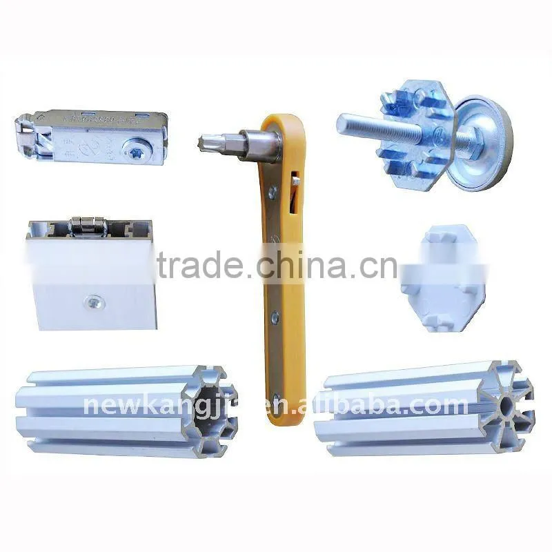aluminium booth extrusions