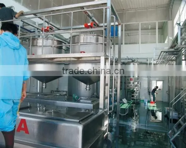 production line for liquid milk/dairy product