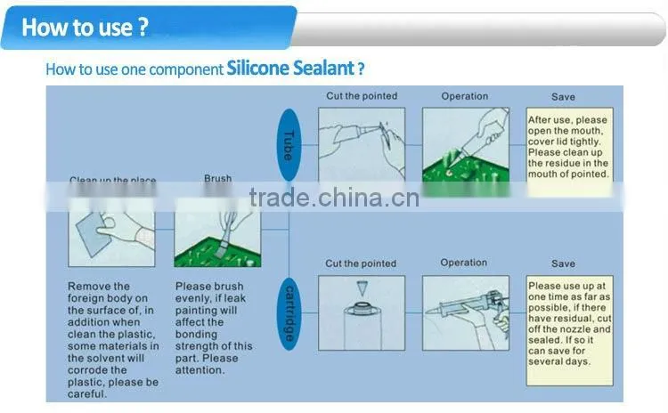 High quality silicon gel for solar panel