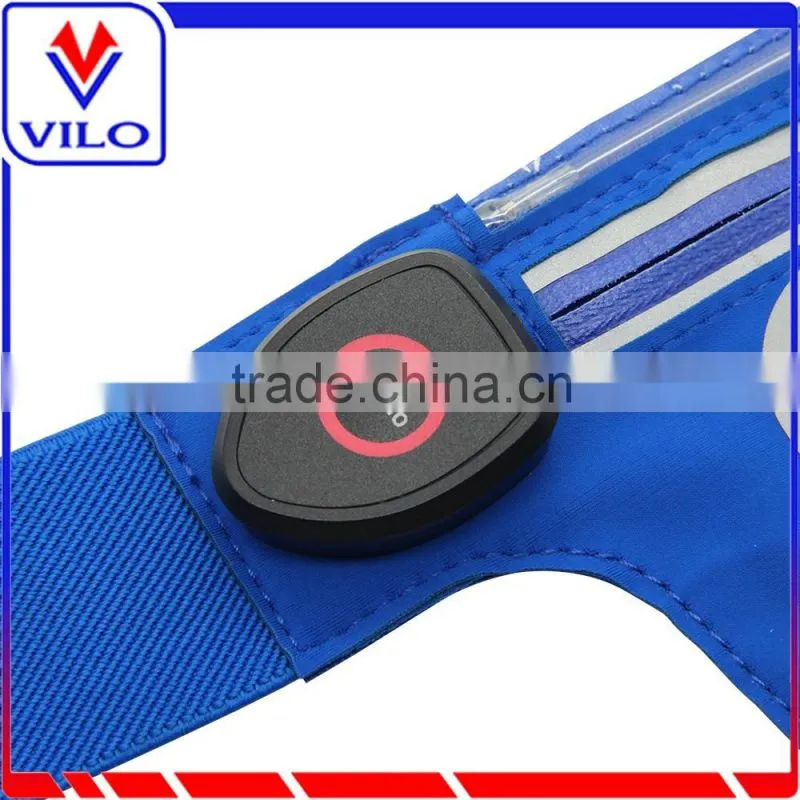 2016 Ultra thin LED running belt waist bag hydation belt for outdoor sports