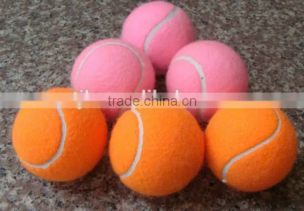 Selling New Cheap High Quality Cute Colored Beach Play Balls Exercise Gym sports Orange Tennis Ball