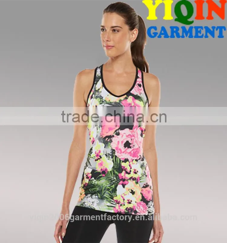 Wholesale Sport racerback workout women tank