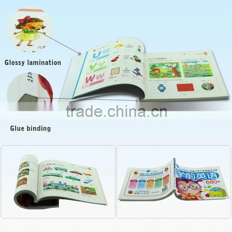new design custom children coloring book printing on demand
