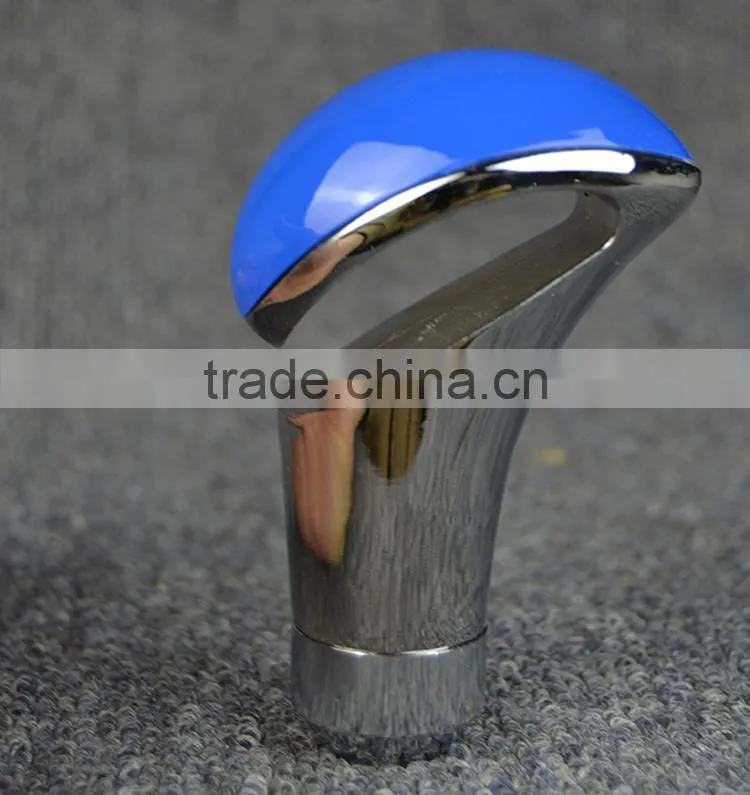 chromed colorful gear shift knobs luxury gear knobs
