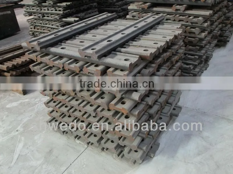 Railway turnout casting parts