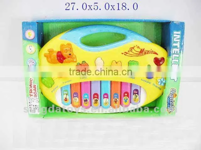 Special education crab piano organ lovely music toys