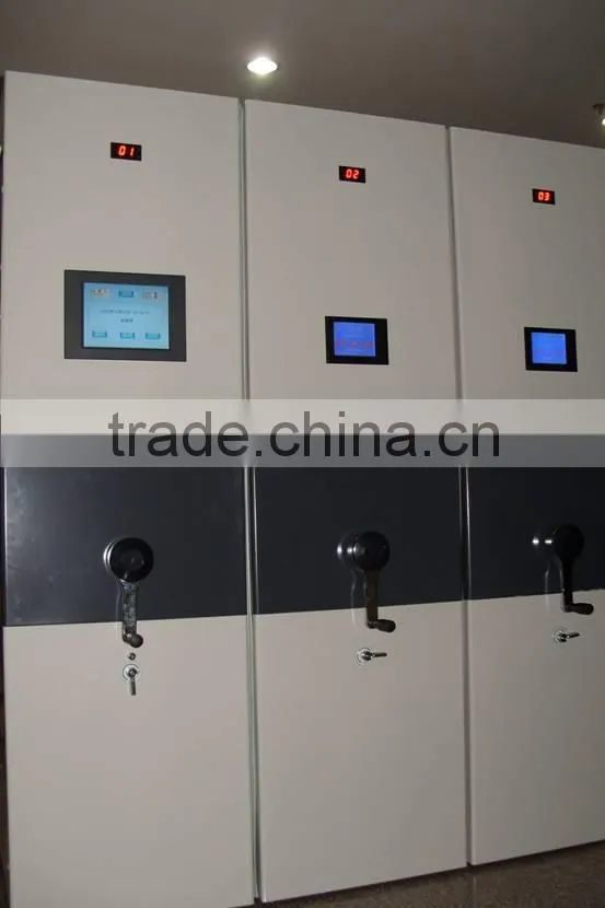 Intelligent computer Mobile File Racking