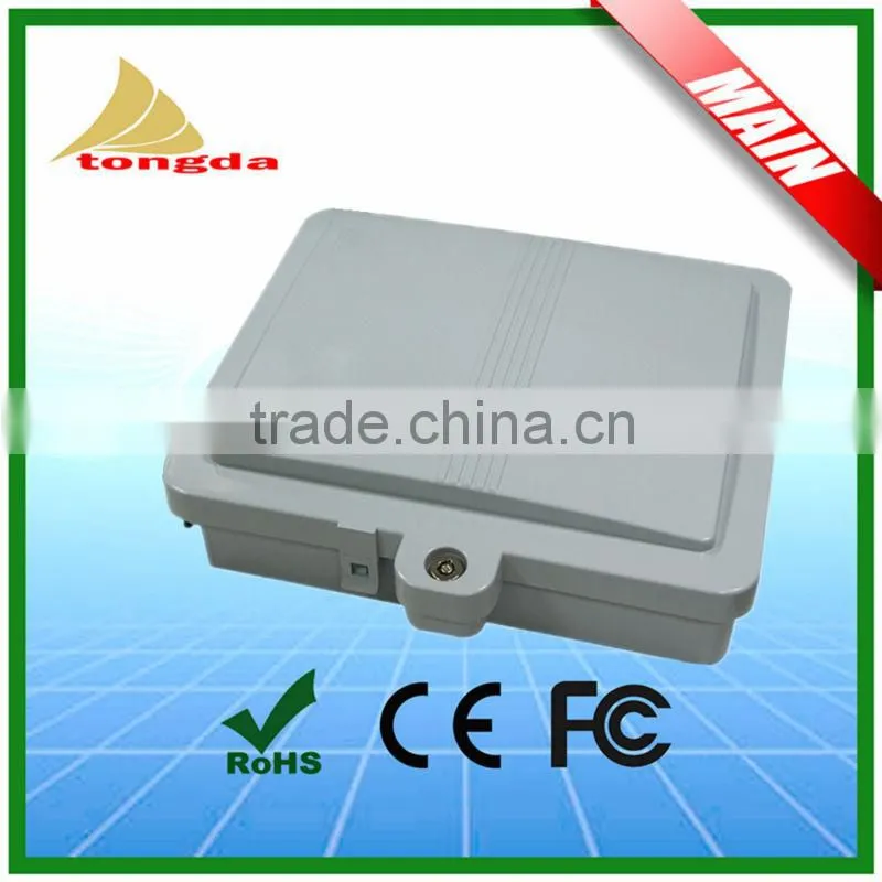 High quality FTTH 1x8 core outdoor fiber optic termination box outdoor
