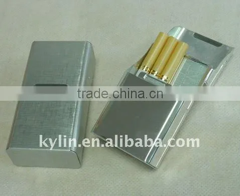 Aluminium cigarette box with square shape