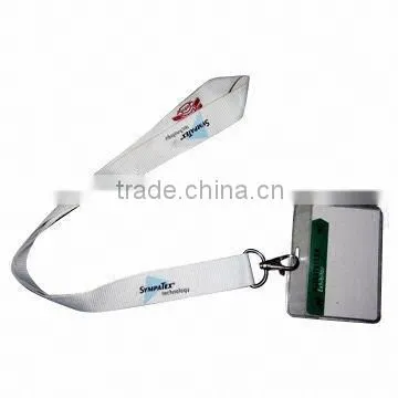 2015 Promotional Bottle Opener Lanyard with Silkscreen Printing Logos and Detachable Buckle
