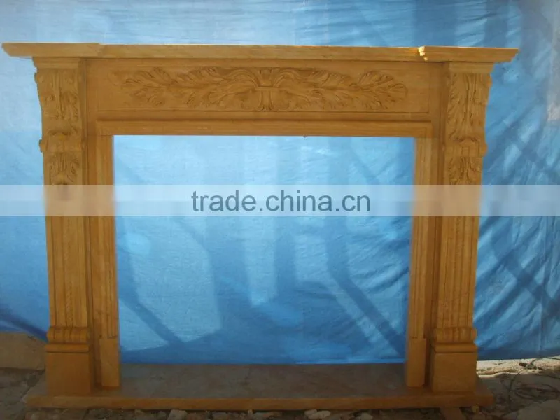 stained glass fireplace screen