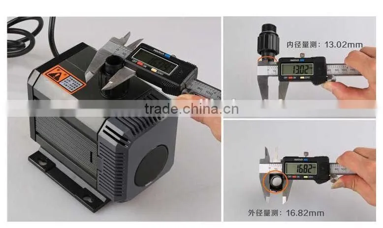 2015 high pressure 60W ABS Plastic aquaculture water pump