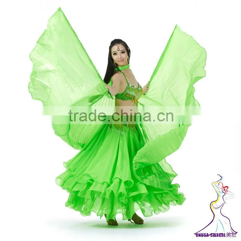 SWEGAL Wholesale 2013 new 9 colors isis wings belly dance