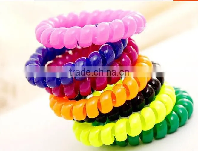 Traceless Fabric Telephone line Elastic Hair Ring
