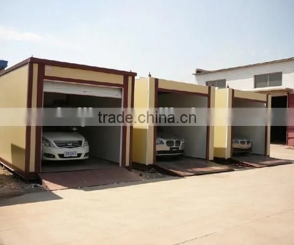 Flat packing house container
