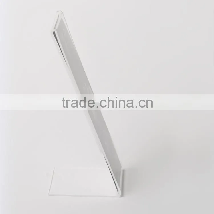 Photo Booth Frame 2x6 acrylic picture frames, plexiglass menu sign holder