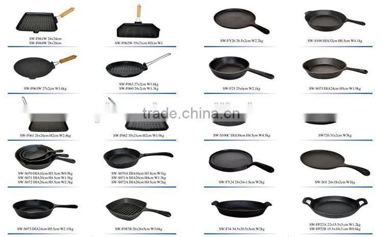 Cookware Cast Iron, Cast Iron Skillet, Cast Iron Steak Pan