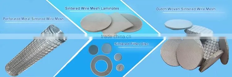 High temperature filtering decentralized cooling materials multi-layer copper sintered metal filter