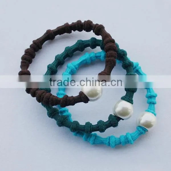 pearl knot design decorative girls hair bands for girls