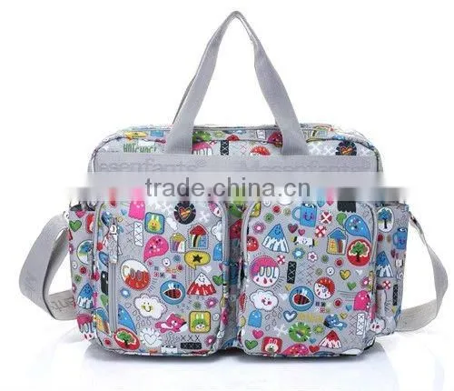 Multi function mommy pack single shoulder backpack baby diaper bag set