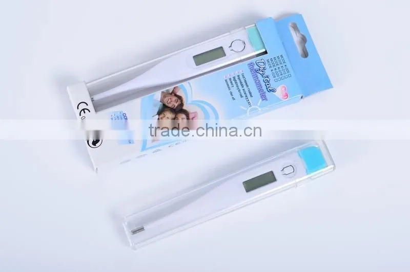 Ho selling hospital plastic small digital lcd thermometer