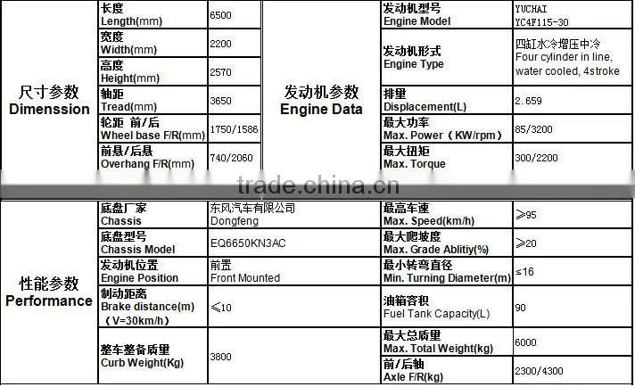 Diesel CKZ6650 Bus Capacity Chinese School Buses Emissions