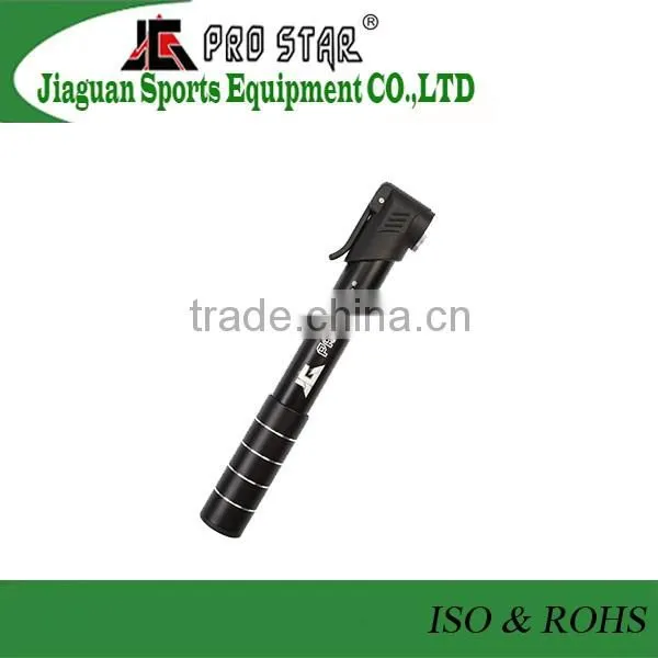 High Quality Aluminum Portable Bicycle Pump with Plastic Head