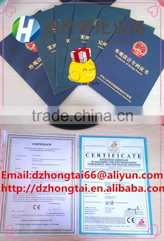 China factory Hot selling small size 528 incubator combined with hatcher