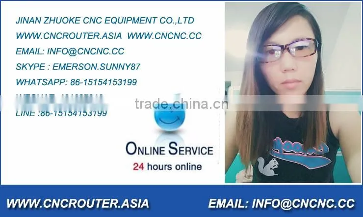 Hybrid Servo Motor 1.5Kw Small CNC Router 6090 For Wood With PCI NCStudio Control Auto Tool Sensor On Z Axis ZK-6090 CE Approve