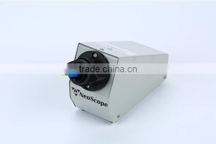 Clearly checked universal fiber optic inspection microscope