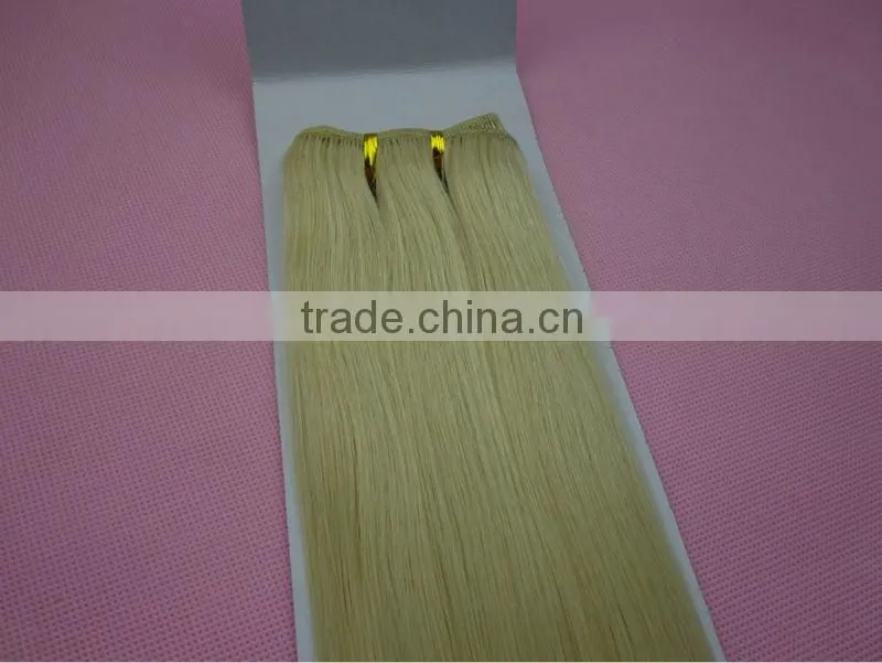 Top grade virgin human hair 100% brazilian human hair extension