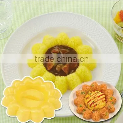 kitchen hand tool children gift curry powder curry and rice bowl rice mold japanese kitchenware rice island mold